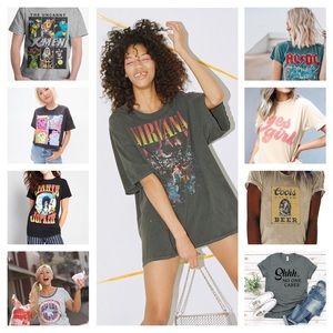 MYSTERY GRAPHIC TEE | Vintage/Band/Athletic